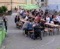 Bild: le
Gemütlich ging es beim 1. Brauereifest der Brauerei Floß zu.