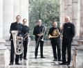 Bild: Joseph Haydn Brass/exb
Das Quintett "Joseph Haydn Brass" gastiert am Samstag, 17. September in Fockenfeld. Mit dabei sind (von links) Günther Kleidovsky (Tuba), Peter Bauer (Trompete), Robert Pöpperl (Posaune), Florian Janezic (Horn) und Hans Stangl (Trompete).