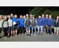 Bild: kro
Die besten Teams eines abendlichen „Brotzeit-Turniers“ auf der Anlage der Sportfreunde Kondrau.
