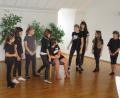 Bild: adj
In neue Rollen schlüpfen und sich ausprobieren macht den Kindern beim Theater-Workshop viel Spaß.