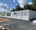 Bild: ck
Eine zweigruppige Kindertagesstätte in Containerbauweise entsteht derzeit in der Nähe des Baugebiets "Sommerwiesen". Träger der Einrichtung ist das BRK.