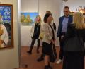 Bild: ubb
Vor und nach den Festreden tummelten sich die Gäste zwischen den Stellwänden mit schöner Kunst.