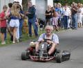 Bild: Manfred Franzky/exb
Motorisierte Kontroll-Fahrt vor Beginn: Organisator Helmut Burner.