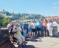 Bild: Sabine Söllner/exb
Das Team der Offenen Behindertenarbeit hat sich wieder viele tolle Aktionen einfallen lassen: Ein Ausflug führte die Teilnehmer nach Würzburg.