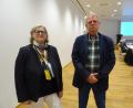 Bild: apr
Stadtarchivarin Edith Kalbskopf und Hermann Meier.