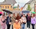 Bild: Darina Melnyk/exb
Eine Gruppe des Projekts „Frauentreff“ auf der Luftnacht.