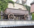 Bild: Andreas Royer
Dieser alte Treberwagen steht seit kurzer Zeit im Biergarten-Museum von Erwin Kraus Auf der Rahm 4.