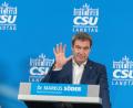 Bild: Nicolas Armer
Der bayerische Ministerpräsident Markus Söder (CSU) stellt Lehrern an Grundschulen und MIttelschulen eine Bezahlung nach A13 in Aussicht.