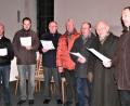 Bild: lg
Der Liederkranz bei der musikalischen Mitgestaltung eines Gottesdienstes in der Stadtpfarrkirche.