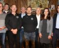 Bild: kro
Verdiente und engagierte Mitglieder wurden beim Jubiläumsabend des AC Waldershof ausgezeichnet. Im Bild: (von links) Florian Ernstberger, Hubert Ernstberger, Ralph Reithmeier, Vorsitzender Ludwig Heining, Holger Fabian, ADAC-Präsident Herbert Behlert, Bürgermeisterin Margit Bayer und BLSV-Kreisvorsitzender Andreas Malzer.