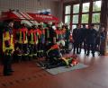 Bild: gi
Neun Feuerwehrleute aus Eslarn, Burgtreswitz, Moosbach und Tröbes bestehen die Modulare Trupp Ausbildung (MTA). Verschiedene Übungen galt es dabei zu meistern.