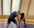 Bild: Lukaschewitsch 
Die beiden Amberger Ilja Serebrennikov (links) und Leonard Rupp im Training für den nächsten Heimkampf.