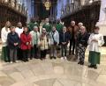 Bild: Gudrun Sirtl/exb
Treue Mitglieder zeichnete jetzt der KAB-Ortsverband im Anschluss an einen Gottesdienst in der Basilika aus.