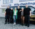 Bild: no
Das Team von Kfz-Dehling (von links): Lehrling Lukas Heil, Anja Lutter-Dehling, Manuela Reindl, Matthias Pöllinger, Margit Dehling und Tobias Reindl.