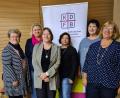 Bild: u
Bei der Bezirkskonferenz des KDFB-Bezirksverbandes Sulzbach-Rosenberg fand sich kein neues Vorstandstrio. Von links: Geistliche Diözesanbeirätin Birgitt Pfaller, stellvertretende Diözesanvorsitzende Kerstin Aufschneider, Ansprechpartnerin Monika Rubenbauer, stellvertretende Diözesanvorsitzende Eva Hambach, Ex-Schriftführerin Petra Ehringfeld und Ex-Bezirksleiterin Margarete Hirsch.
