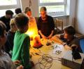 Bild: Julia Franz/exb
Pfadfinder Neuhaus verbringen ein aufregendes und farbenfrohes Wochenende im Maximilian-Kolbe-Haus in Wernersreuth.