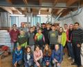 Bild: Pfarrei Wiesau/exb
Während des Zeltlagers besuchten die Ministranten aus Wiesau die Schustermühle in Eisersdorf bei Kemnath.