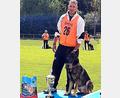 Archivbild: R. Kreuzer
Sven Kessel startete mit seinem Deutschen Schäferhund "Isco vom Sulzachgrund" bei den Deutschen Meisterschaften.