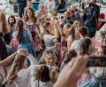 Bild: Luschner/exb
So sieht es aus, wenn in der Schönwerth-Realschule Amberg ein Oktoberfest gefeiert wird. Es war das erste seiner Art.