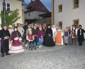 Bild: Rainer Sollfrank/exb
Der FC-Bayern-Stammtisch aus Immenreuth nahm an einer historischen Stadtführung des HAK Kemnath teil.