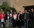 Bild: gra
Bei der Jubiläumsfeier des Ortsverschönungsvereins Bernstein stehen treue und verdiente Mitglieder im Mittelpunkt.