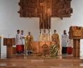 Bild: Schießl/exb
Pater Thomas Höflich feierte einen Nachprimiz-Gottesdienst in der Pfarrkirche in Dürnsricht.