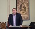 Bild: bnr
Bezirksheimatpfleger Tobias Appl hielt den Festvortrag , der das Verhältnis der Landgrafen von Leuchtenberg zum Hause Wittelsbach unter die Lupe nahm.