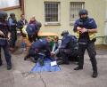 Bild: Polizei Oberpfalz
Mehr als 200 Einsatzkräfte übten in Rötz im Landkreis Cham den Ernstfall.