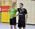 Archivbild: Hubert Ziegler
Florian Birner (rechts), Spielertrainer des VC Amberg, und Tim Schneider (links) auf der Überholspur.