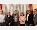 Bild: FDP-Kreisverband/exb
Landtagsabgeordneter Christoph Skutella (rechts) gratulierte dem Führungsteam mit (von links) Christian Gleißner, Werner Ott, Reinhard Heinrich, Christine Horn und Wolfgang Karbstein zur Wahl.