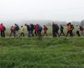 Bild: Christl Gaigl/exb
Regen und Nebel begleiteten die Wanderer.