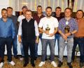 Bild: Bernhard Birkner/exb
Der Tennisclub Windischeschenbach feiert seinen Saisonabschluss (von links): Tobias Kaufmann, Hubert Käck, Martin Braungart, Karlheinz Budnik, Florian Kupsch, Alexander Benner, Bernhard Birkner, Michael Benner und Thomas Benner.