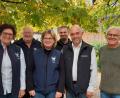 Bild: Anja Sauer/exb
Mit diesem Team geht Erika Sauer nach ihrer Wiederwahl zur Vorsitzenden des Bayerischen Fleischrinderverbands in eine weitere Amtsperiode, (von links) Petra Loibl, Hans Zill, Erika Sauer, Karlheinz Luff, Rainer Bauereiß und Konrad Wagner.