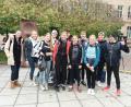 Bild: Stiftland-Gymnasium/exb
Alle Teilnehmer des P-Seminars „Von 0 auf 21“ des Stiftland-Gymnasiums Tirschenreuth erreichten das Ziel beim Sportscheck-Run Nürnberg.