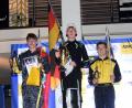 Bild: MSC Marktredwitz/exb
Auf dem Siegertreppchen (von links) Tobias Mosdzen (KSC Wühlfrath), Bastian Preiser (VDM Bischmisheim), Jonah Günther (MSC Marktredwitz).