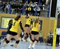 Archivbild: Hubert Ziegler
Nach zwei Wochen Pause empfangen die Hahnbacher Regionalliga-Volleyballerinnen (In der Mitte Lorena Tilgen) den Absteiger TV Fürth.