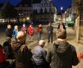 Bild: gri
Deutschland betet Rosenkranz - auch auf dem Marktplatz in Amberg.