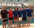 Bild: rbg
Für die ersten bayerischen Meisterschaften der neuen Saison hatten sich vom Tirschenreuther Schwimm-Club (von links) Hanna Horsche, Milena Franz, Anna Schwöd, Marlene Züllich, Leonhard Fütterer und Fynn Legat qualifiziert.