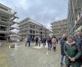 Bild: Bäumler/fph
Viele Eigentümer und Vertreter von Unternehmen sind zum Richtfest gekommen.