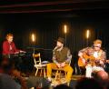 Bild: stg
Für einen Abend mit viel Blues-Feeling sorgen (von links) Matthias Bublatt, San2 und Louis Thomaß.