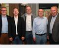 Bild: gf
Zu ihrer Wahl gratuliert (von links) Bürgermeister Michael Göth den engeren Vorstandsmitgliedern Michael Jakuttis, Richard Donhauser, Kurt Hösl und Achim Bender.