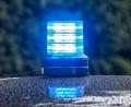 Bild: Armin Weigel/dpa
Die Polizei sucht einen Unfallflüchtigen nach einem Vorfall in Pleystein.