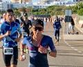 Bild: Hagerer/exb
Kerstin Hagerer beim abschließenden Marathon.