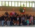 Bild: rdh
Die Blaskapelle Thanhausen besuchte die Patenkapelle in Gissigheim. Vor der Abreise machten die Musikvereine noch ein gemeinsames Gruppenfoto.
