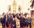 Bild: gz
Pfarrer Erwin Bauer und Pfarrvikar Basil gratulieren allen Ehejubilaren, darunter Maria und Erich Lorenz (vorne) mit 72 Ehejahren.
