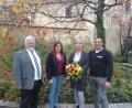 Bild: rgl
Von links: Pfarrer Arnold Pirner, Teresa Nickl, Sabine Hösl und Kirchenpfleger Bernhard Irlbacher.