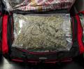 Symbolbild: Christian Merz/dpa
In Sporttaschen übernahmen die Angeklagten das Marihuana von ihrem Dealer, einem schon verurteilten Rapper aus Hanau. Diese Taschen ließen sie dann von Taxifahrern nach Weiden bringen.