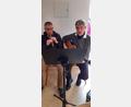 Bild: Angelika Vogl/exb
Markus Lößl und Martin Uschold (von rechts) gestalteten den Rosenkranz von MMC und Frauenbund musikalisch.
