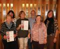 Bild: gru
Die Geehrten des Edelsfelder Gartenbauvereins (von links): Maria Regler, Regina Scharrer, Rita Wendler, Vorsitzender Rudi Gruber, Ingrid Winter und Renate Rupprecht.