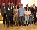 Bild: Martin Reichenberger/exb
Die neuen Würdenträger der Schützengesellschaft Neukirchen (von links): Bürgermeister Peter Achatzi, Schützenkönig Jens Maul, Schützenmeister Christian Beyer, Schützenliesl Lena Reichenberger, Thomas Plickert, Jugendkönig Theo Gradl, Katia Kohler, Jürgen Dehling, Janine Herbst und stellvertretender Gauschützenmeister Dietmar Beyer.